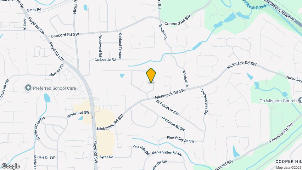 517 Benson Hurst Dr SW Map and Location Details
