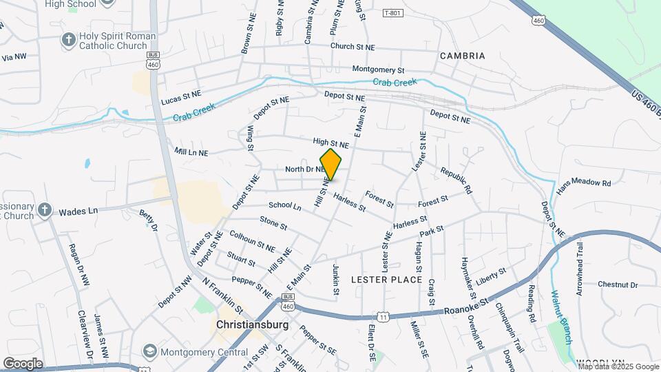 730 Harless St Map and Location Details