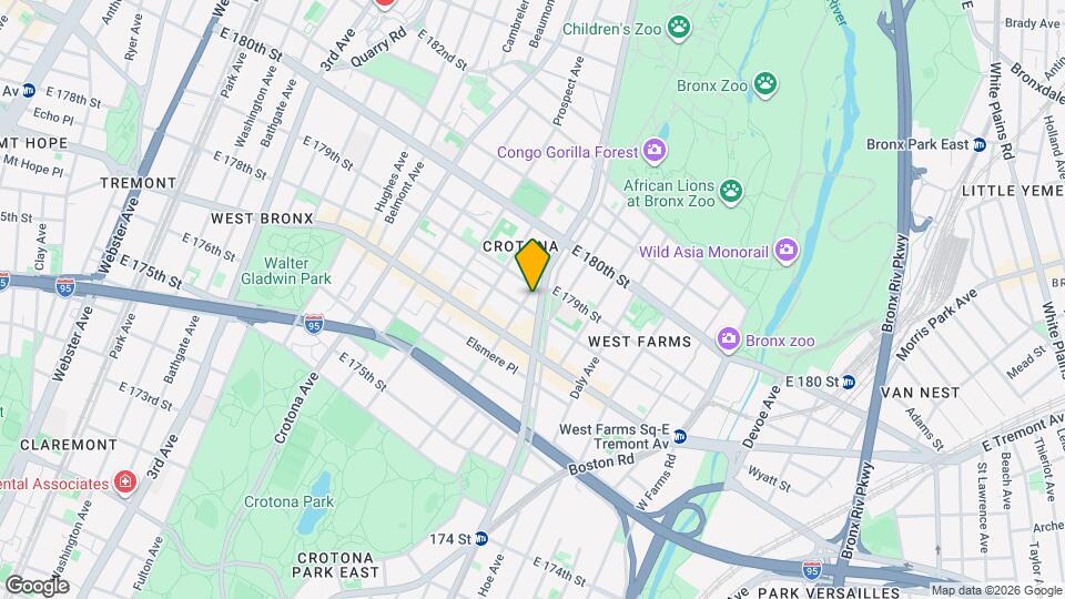 2015 Southern Blvd Map and Location Details