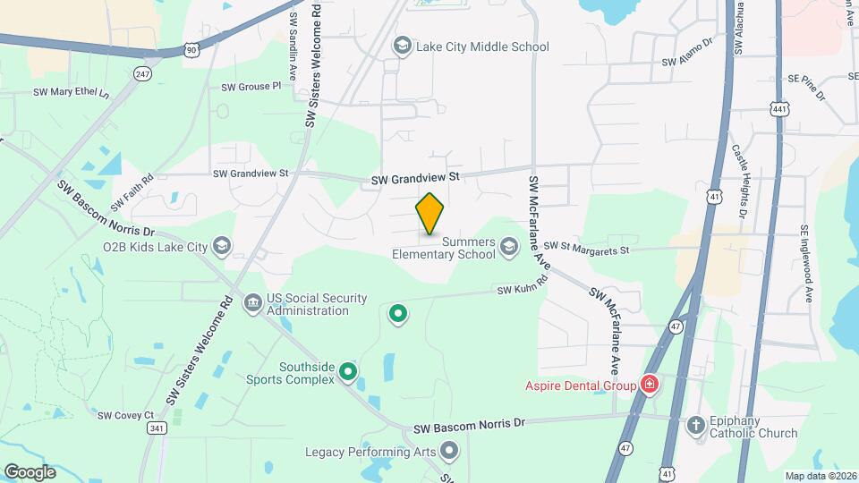 1111 SW Yorktown Glen Map and Location Details