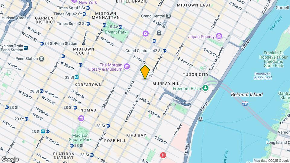 288 Lexington Ave Map and Location Details