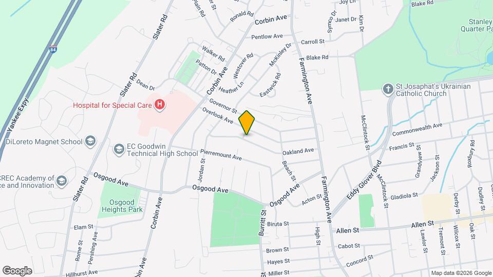 1 Selander St Mapa y Detalles de la Ubicación