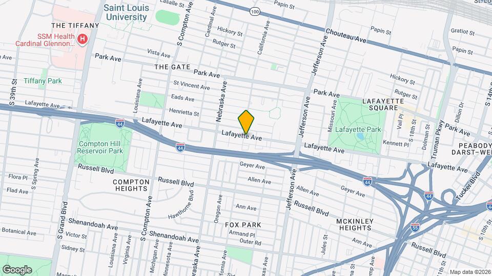 2756 Lafayette Ave, Unit 2756 A Map and Location Details