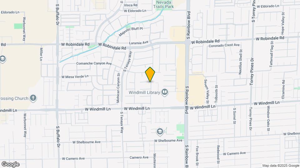 7163 Adobe Falls Ct Map and Location Details