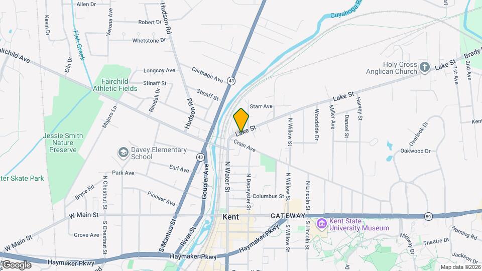 132 Lake St Map and Location Details