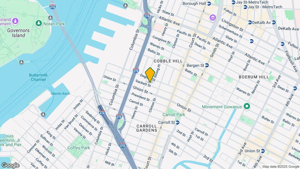 221 Sackett St Map and Location Details