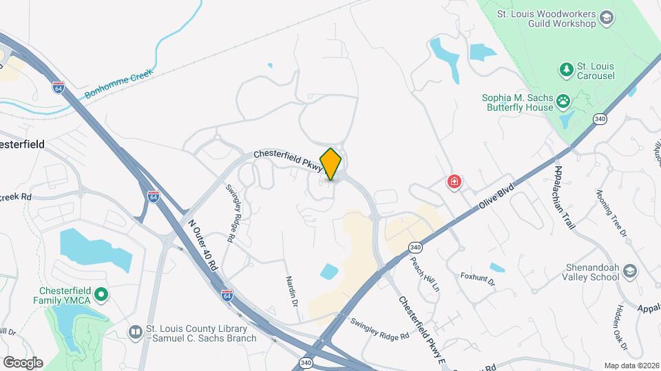 707 Forest Trace Dr Map and Location Details