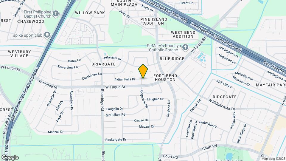 6639 Indian Falls Dr Map and Location Details