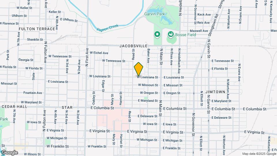 204 W Louisiana St Mapa y Detalles de la Ubicación
