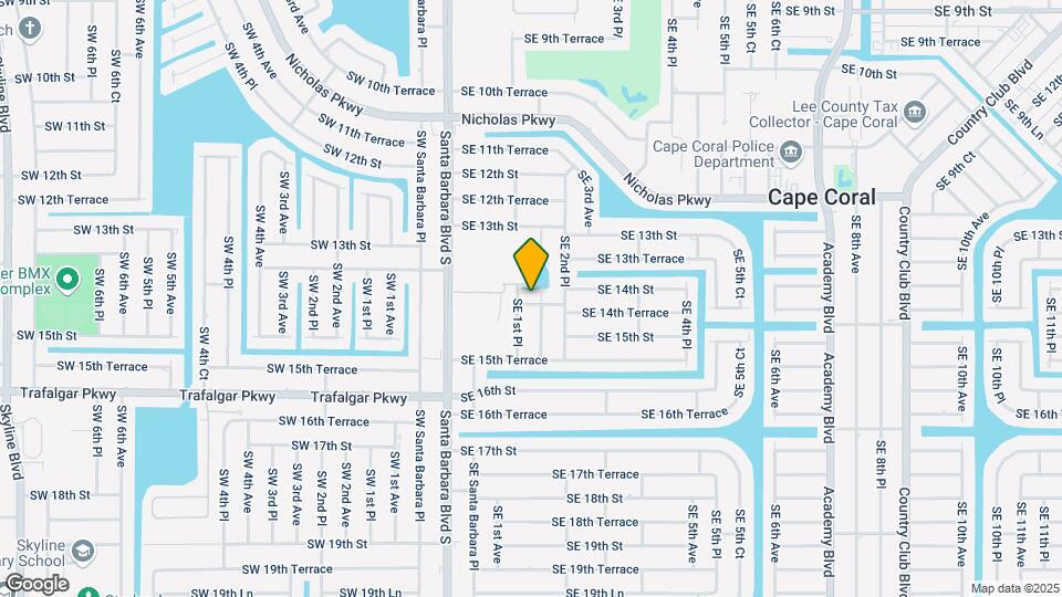 1342 SE 2nd Ave Map and Location Details