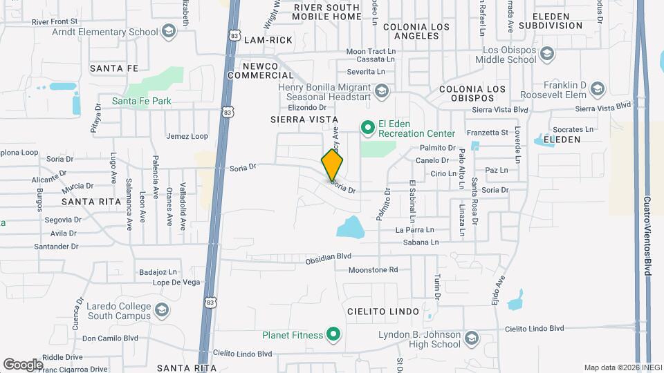 2310 Durazno Ct Map and Location Details