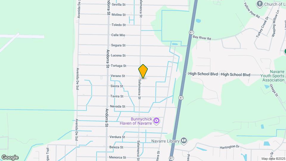 2410 Salamanca St Mapa y Detalles de la Ubicación