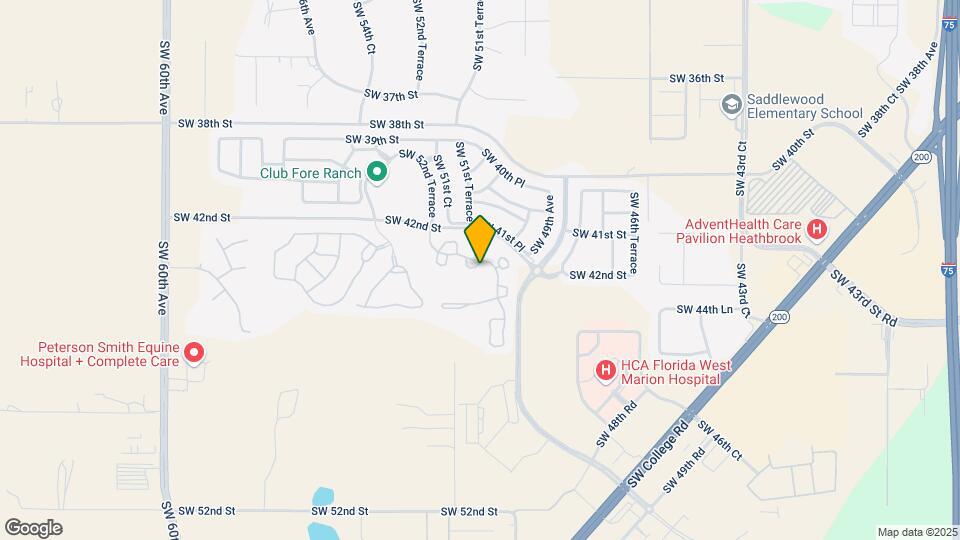 4244 SW 50th Cir Map and Location Details