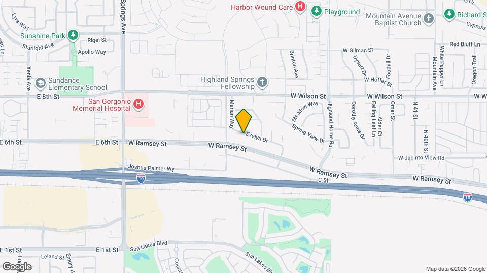 5464 Evelyn Dr Mapa y Detalles de la Ubicación