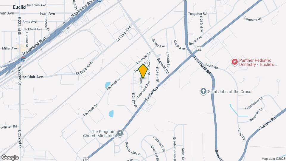 1483 E 250th St Map and Location Details