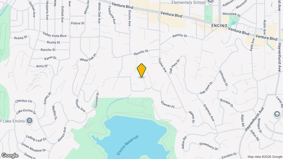 4620 Encino Ave Map and Location Details