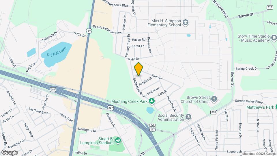 253 Calvert St Map and Location Details