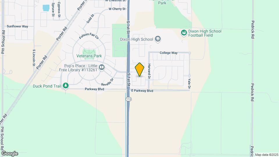 1175 Dartmouth Cir Map and Location Details