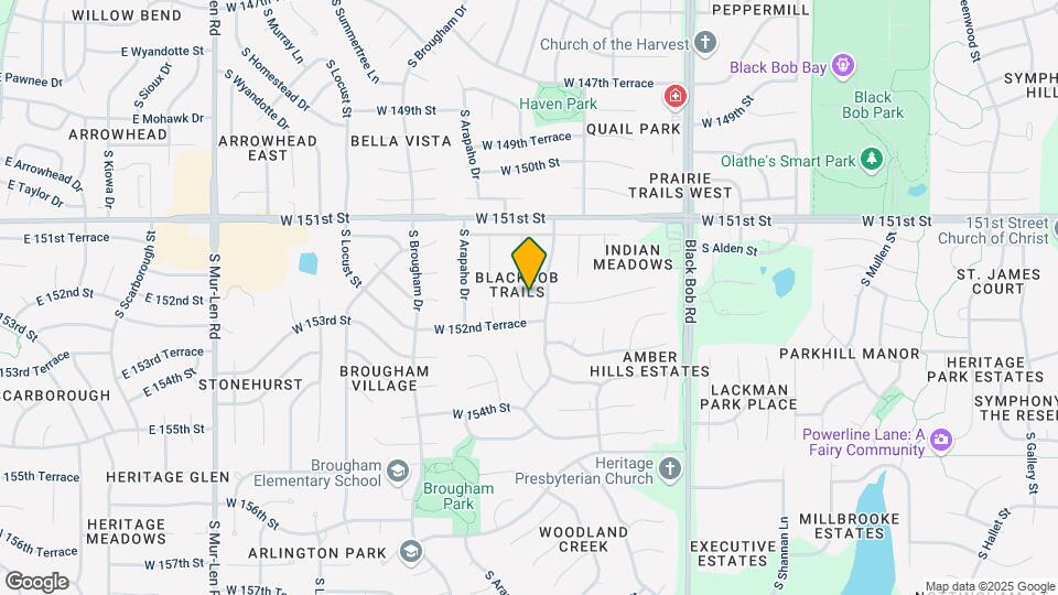 15209 S Seminole Dr Map and Location Details