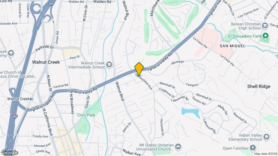 1281 Homestead Ave Map and Location Details