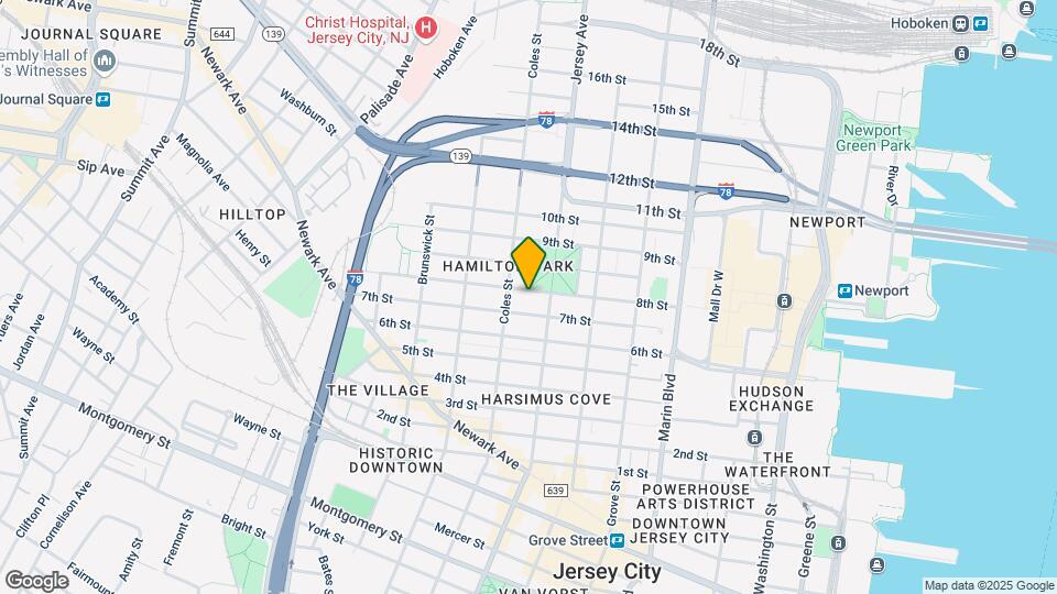 287 8th St Map and Location Details