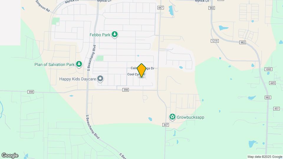 1607 Silver Landing Trail Map and Location Details