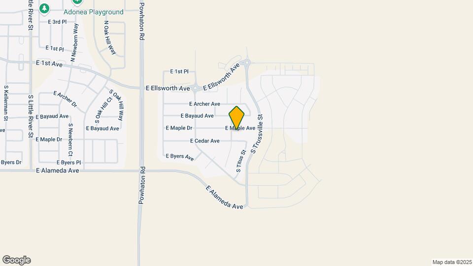 27210 E Maple Ave Map and Location Details