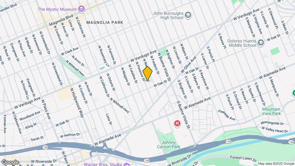 218 N Florence St, Unit 218 Map and Location Details