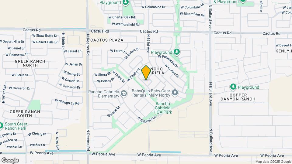11561 N 151st Ln Map and Location Details