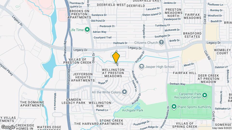 4621 Hinton Dr Map and Location Details