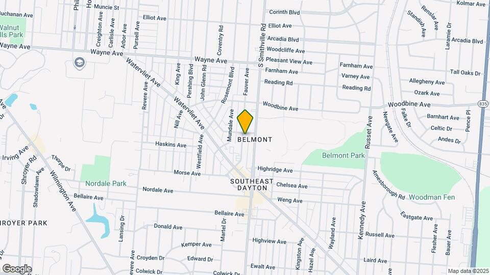 2308 Fauver Ave Mapa y Detalles de la Ubicación