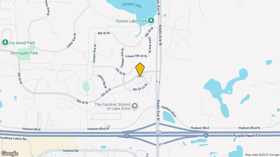 9910 5th St Ln N Map and Location Details