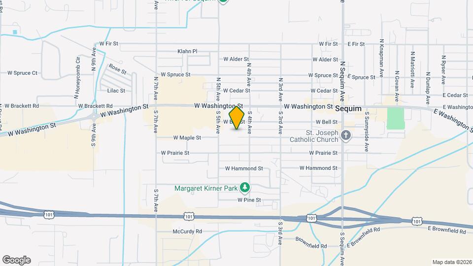 410 W Maple St Map and Location Details