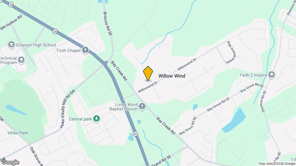 318 Willowwind Dr Map and Location Details