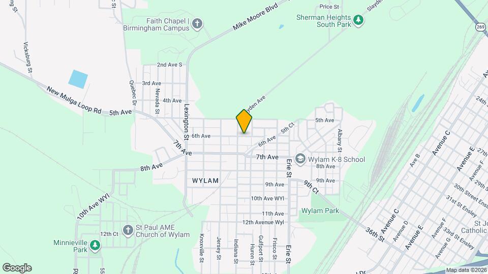 4413 6th Ave Map and Location Details