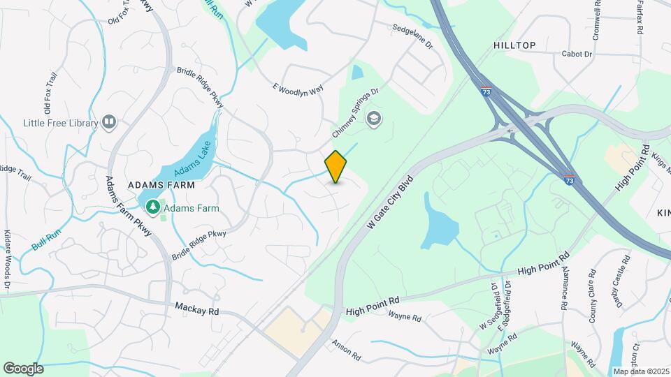 4804 Crofton Springs Ct Map and Location Details