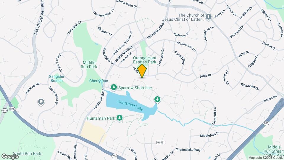 9032 Gavelwood Ct Map and Location Details
