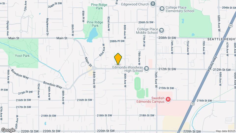 21112 80th Pl W Mapa y Detalles de la Ubicación