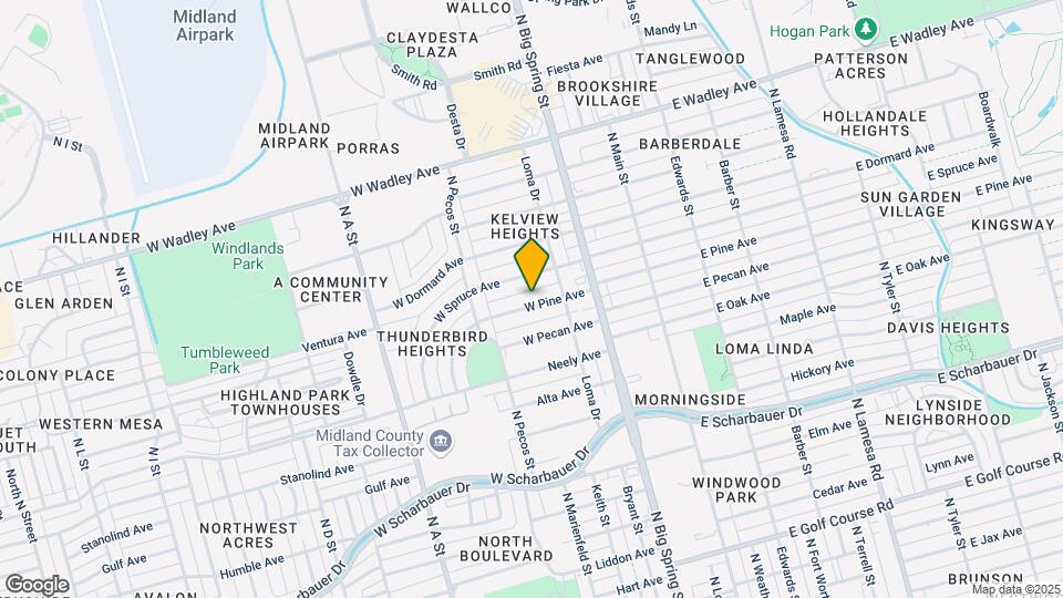 410 W Pine Ave-Unit -B Map and Location Details