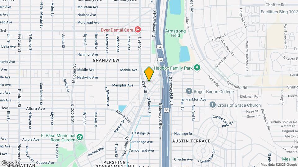 4010 Nashville Ave Map and Location Details
