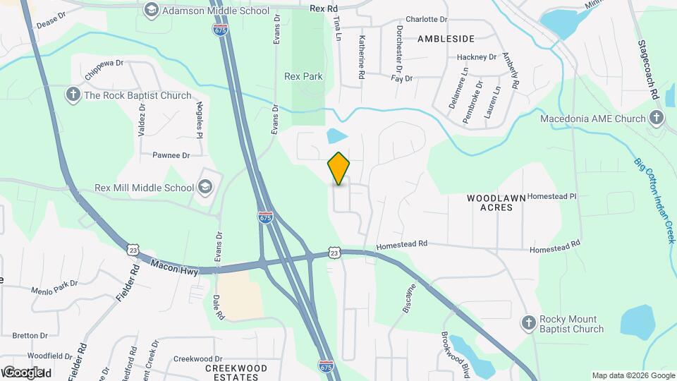 6300 Ellenwood Dr Map and Location Details