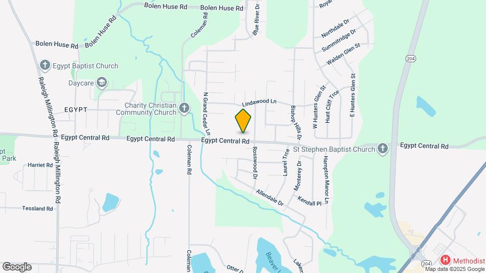 4301 Brickwood Ln Map and Location Details