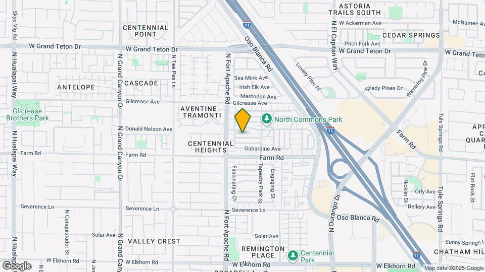 9133 Palatial Palette Ct Map and Location Details