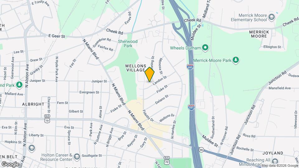 1133 Landon St Map and Location Details