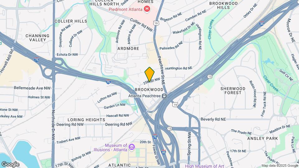 71 Standish Ave NW Map and Location Details