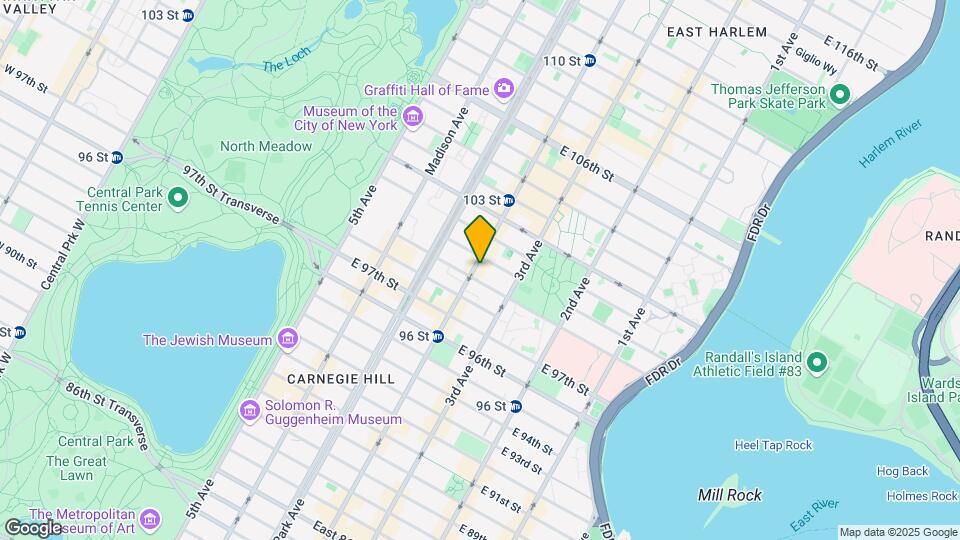 1557 Lexington Ave Mapa y Detalles de la Ubicación