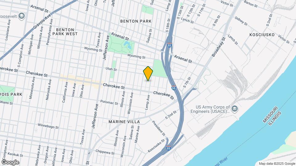 3329-3331-3331 Lemp Ave Map and Location Details