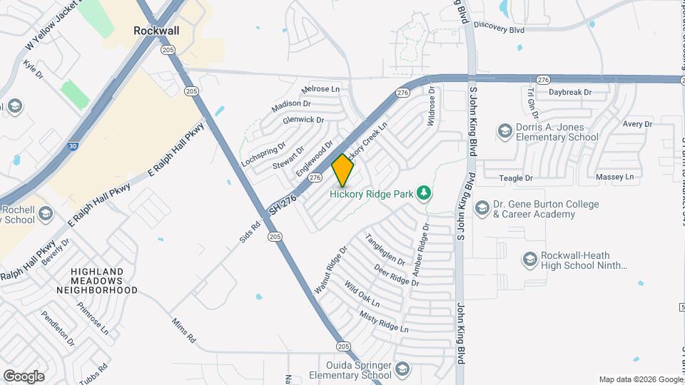 1477 Greenbrook Dr Map and Location Details