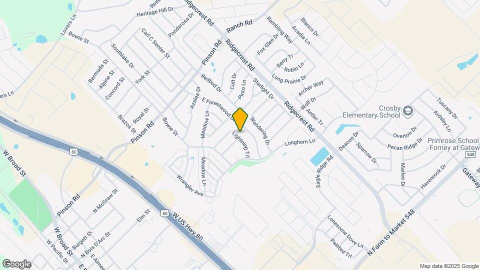 120 Lightning Trl Map and Location Details