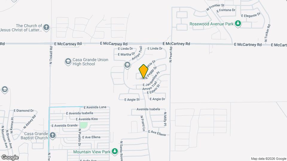 1397 E Peggy Dr Map and Location Details